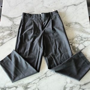 Wilfred Cropped Trouser in Heather Grey